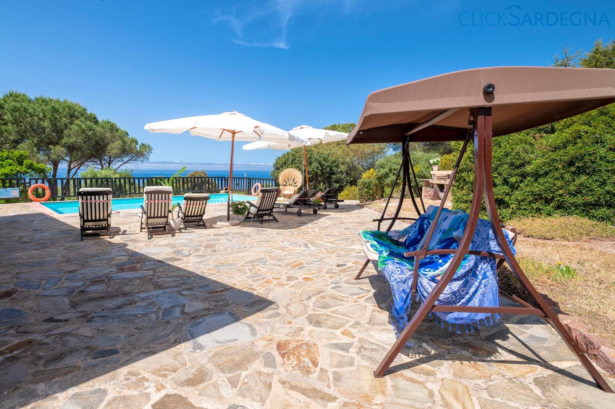 Alghero Villa Barranch With Sea View Swimming Pool For 6 People Exterior photo